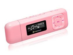 Transcend 4GB Flash MP3 Player T-Sonic 330 Pink - TS4GMP330R
